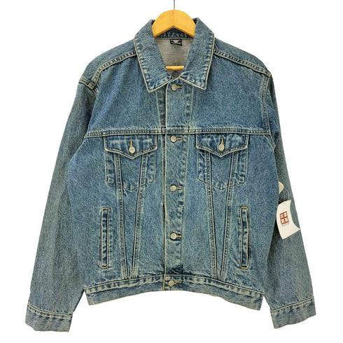 ワーナーブラザーズスタジオストア WARNER BROS STUDIO STORE 90S バック刺繍 デニム トラッカー ジャケット メンズ import:S